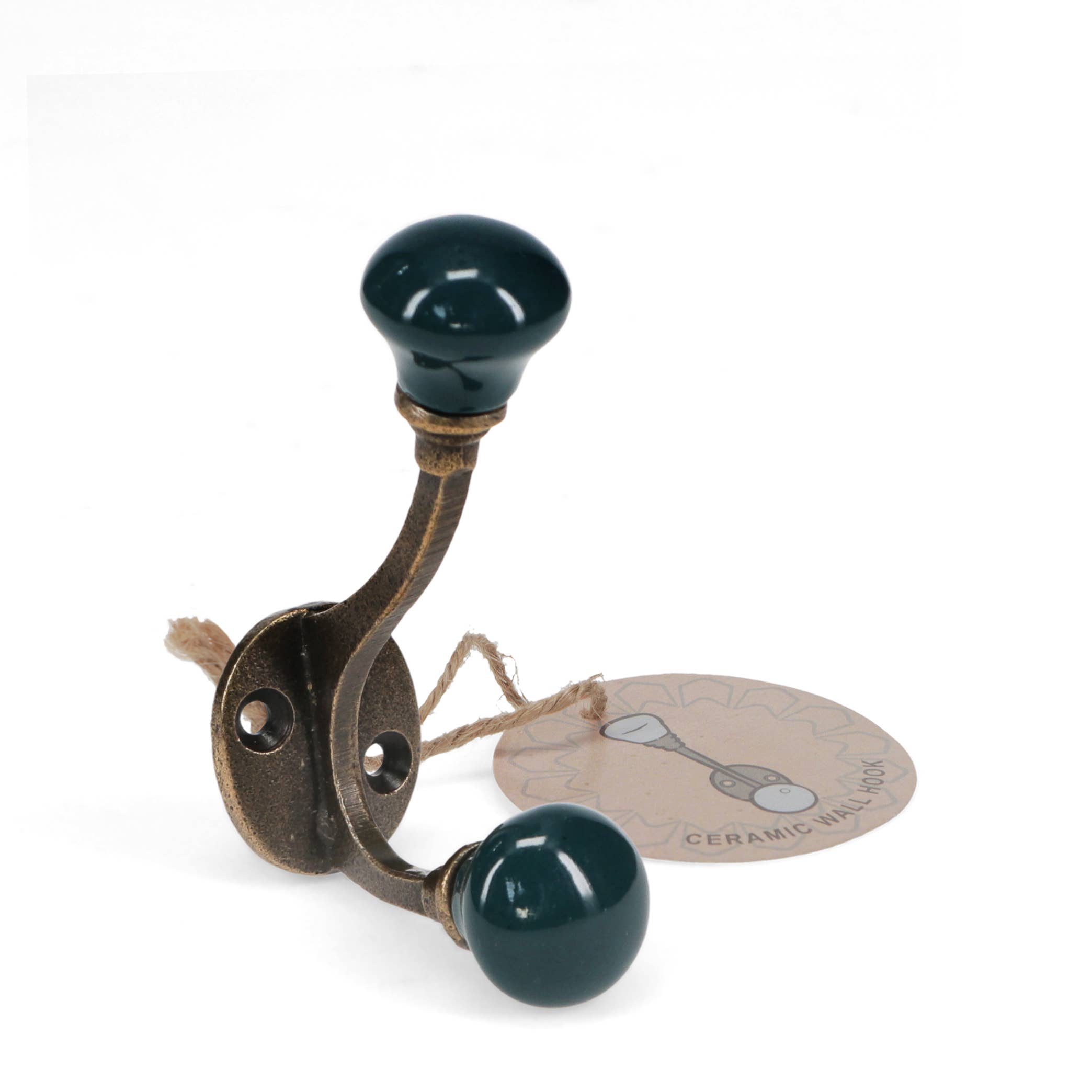 Rex B2B - UK – wholesale Cocktail/liquor glass – Ceramic double hook - Blue0