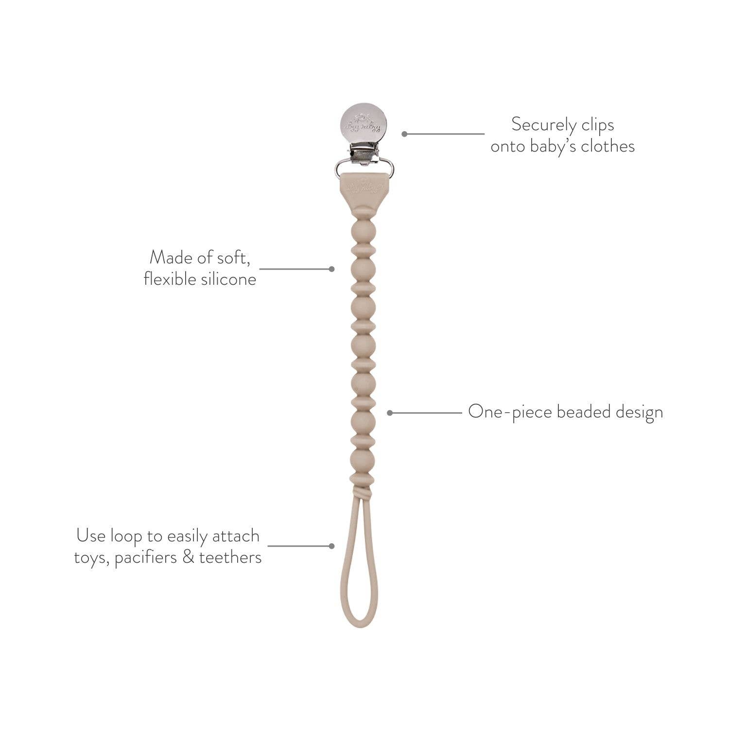 Itzy Ritzy - Vente Pince à tétine – bébé - Sweetie Strap™ Sucette d'une pièce en silicone22