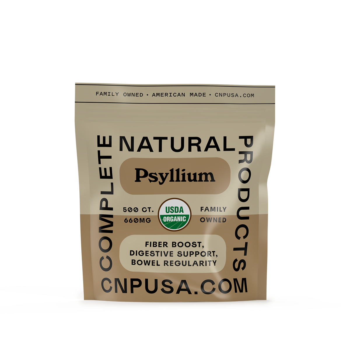 Complete Natural Products - Wholesale Oral Supplement/Vitamin - Organic Psyllium Husk Capsules3