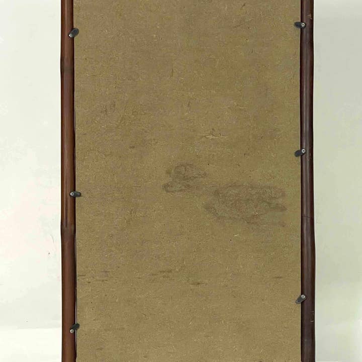 The Niger Bend – Moldura por atacado – Porta-retratos retangular vertical em bambu XXL - Canto cruzado4