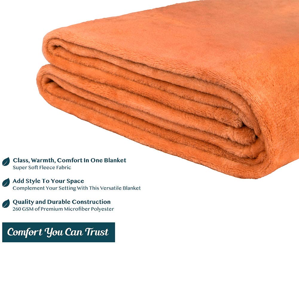 Pavilia - Wholesale Throw Blanket - Classic Fleece Throw Blanket112