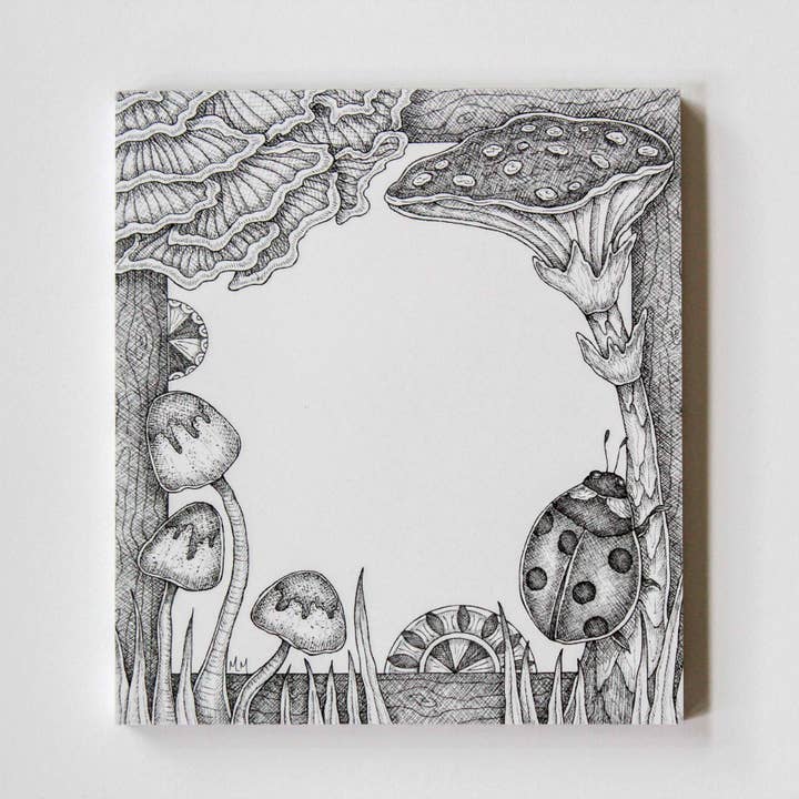 Mackenzie Myrick Studio - Wholesale Notepad - Mushrooms | Mini Notepad1