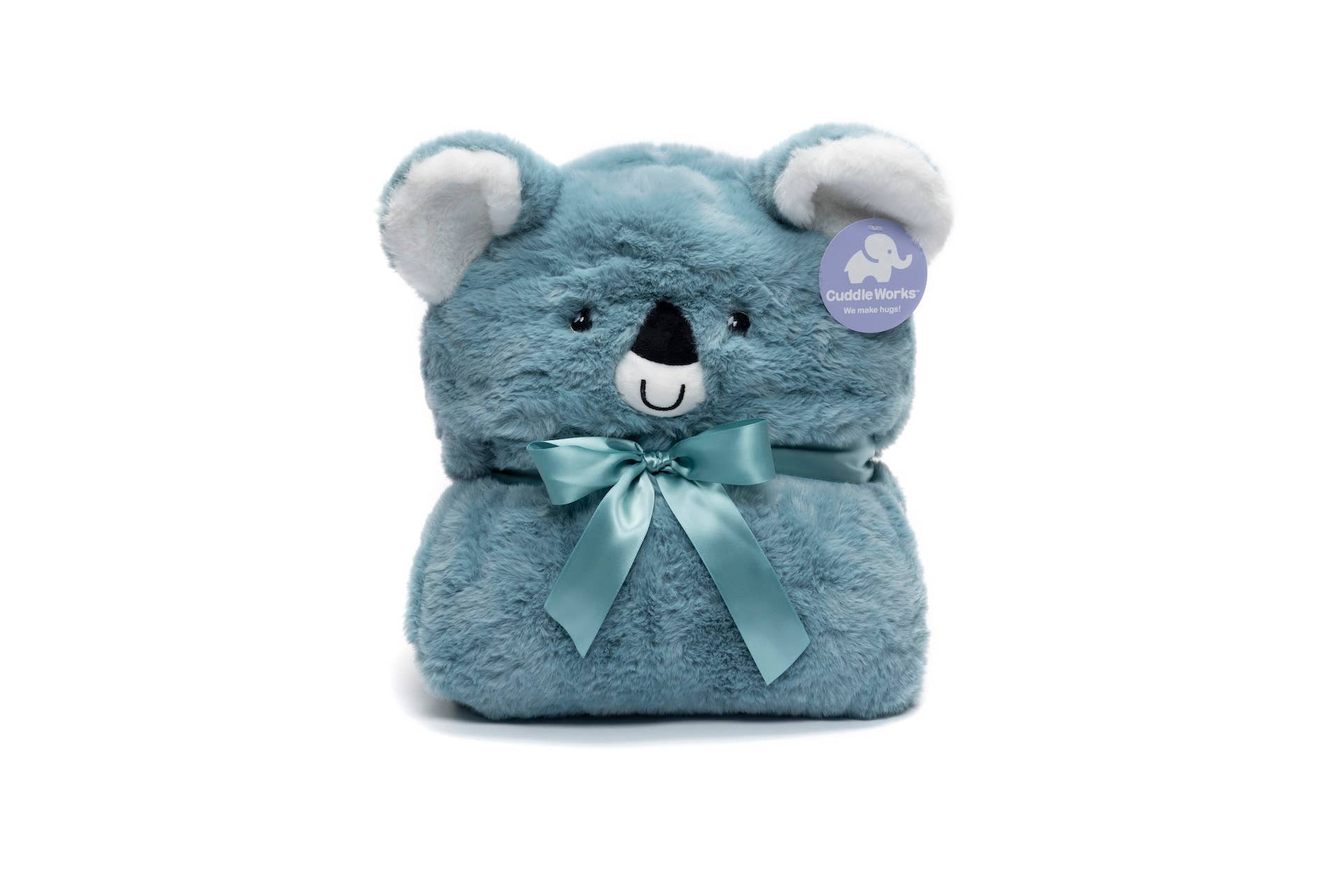 Plushland - Wholesale Security/Cuddle Blanket - Baby - Cuddleworks Weighted Plush Hooded Blanket - Sensory Comfort15