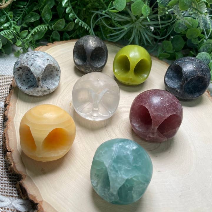 Copper Ashes - Wholesale Spiritual Stone/Crystal - Crystal Jack Skellington from the Nightmare Before Christmas with minor chips/ damage6