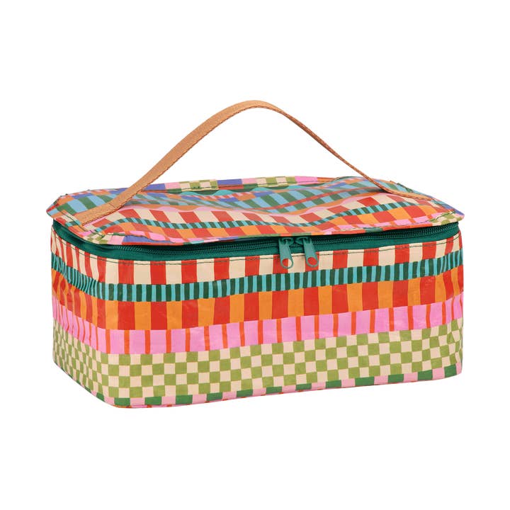 Bolsa de Aseo con Bloques y Rayas para venta al por mayor de Kollab