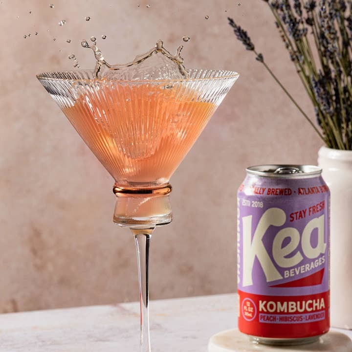 Kea Beverages - Wholesale Kombucha - Peach, Hibiscus, Lavender Kombucha2