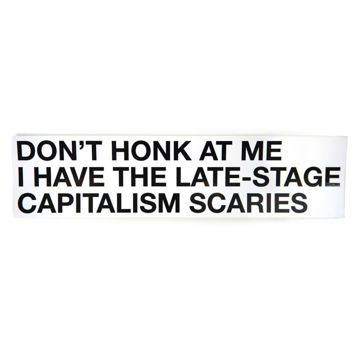 Stuntin Goods - Wholesale Sticker - Don't Honk at Me Bumper Sticker
