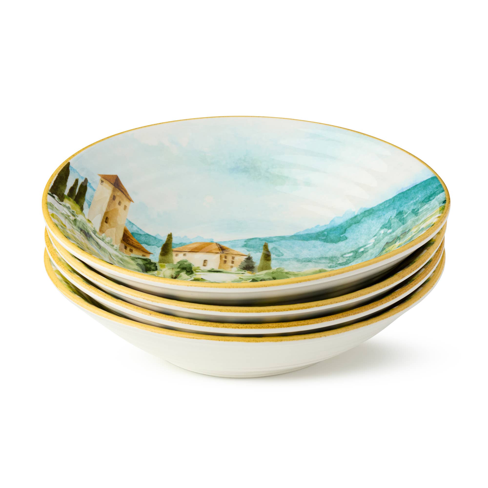 Certified International - Wholesale Serve Bowl - Tuscany Pasta Bowls 9.25in x 2.25in3