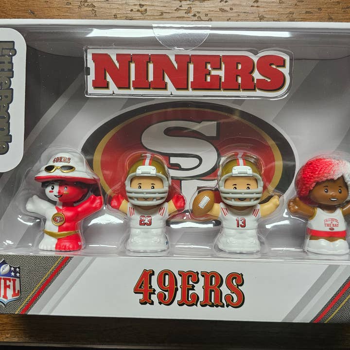 Ensemble Little People Fisher Price NFL San Francisco 49ers pour la vente par Majestic Sports