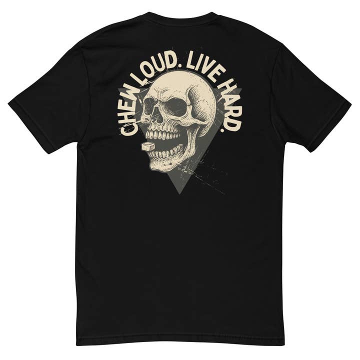 NOVA T-shirt Bashmouth Skull por atacado de Bashmouth