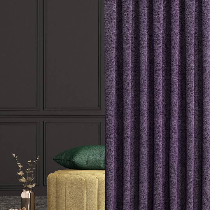Samos Fabric-Style Drapery for a Luxury Homes for wholesale by Walloro Luxury Embossed Wallpaper