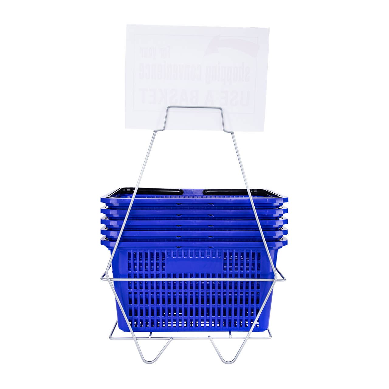 Store Supply Warehouse - Wholesale Shopping Cart - Blue Shopping Baskets - Set of 127