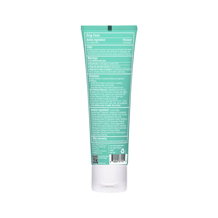 Think - Wholesale Sunscreen - Think Kids SPF 30 Clear Zinc Sunscreen (3oz), EWG Rated #1