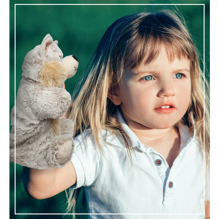 Cota Global - Wholesale Stuffed/Plush Toy - Kids & Baby - Super Soft Plush Hand Puppet - Wolf6