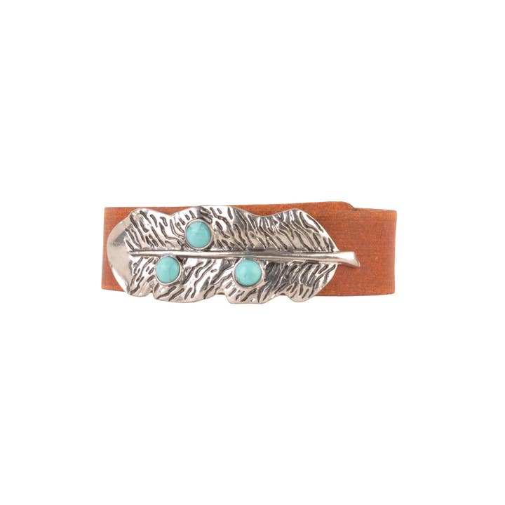 Bracelet Plume Métal pour la vente par Most Wanted USA