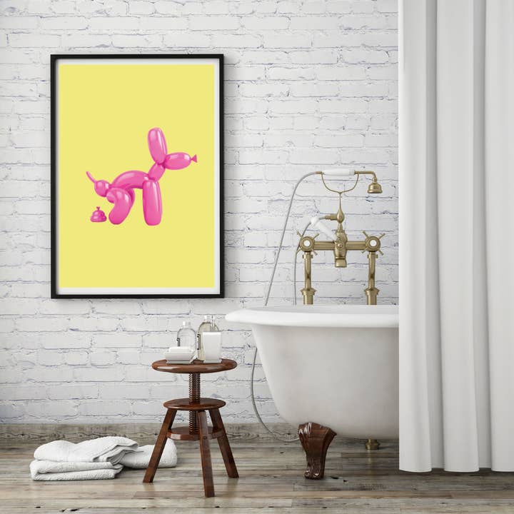 Fairy Bread Designs - Wholesale Art print - Poopin' Puppy Art Print7