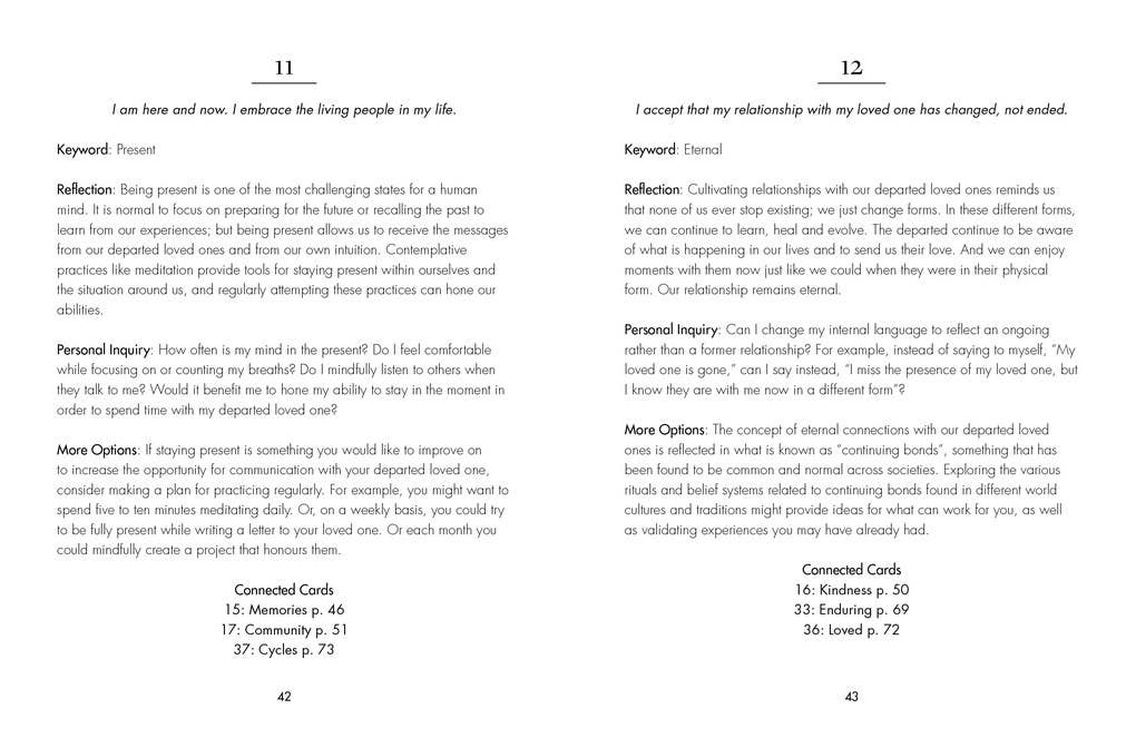 Texas Bookman - Wholesale Family & Relationships Book - Guidance For Grief (64 page book w/ 52 cards)3