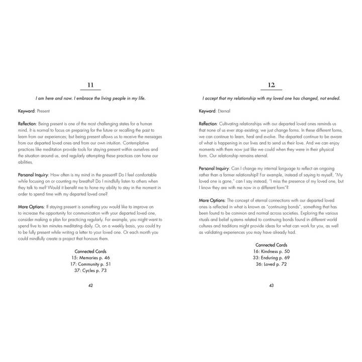 Texas Bookman - Wholesale Family & Relationships - Guidance For Grief (64 page book w/ 52 cards)3