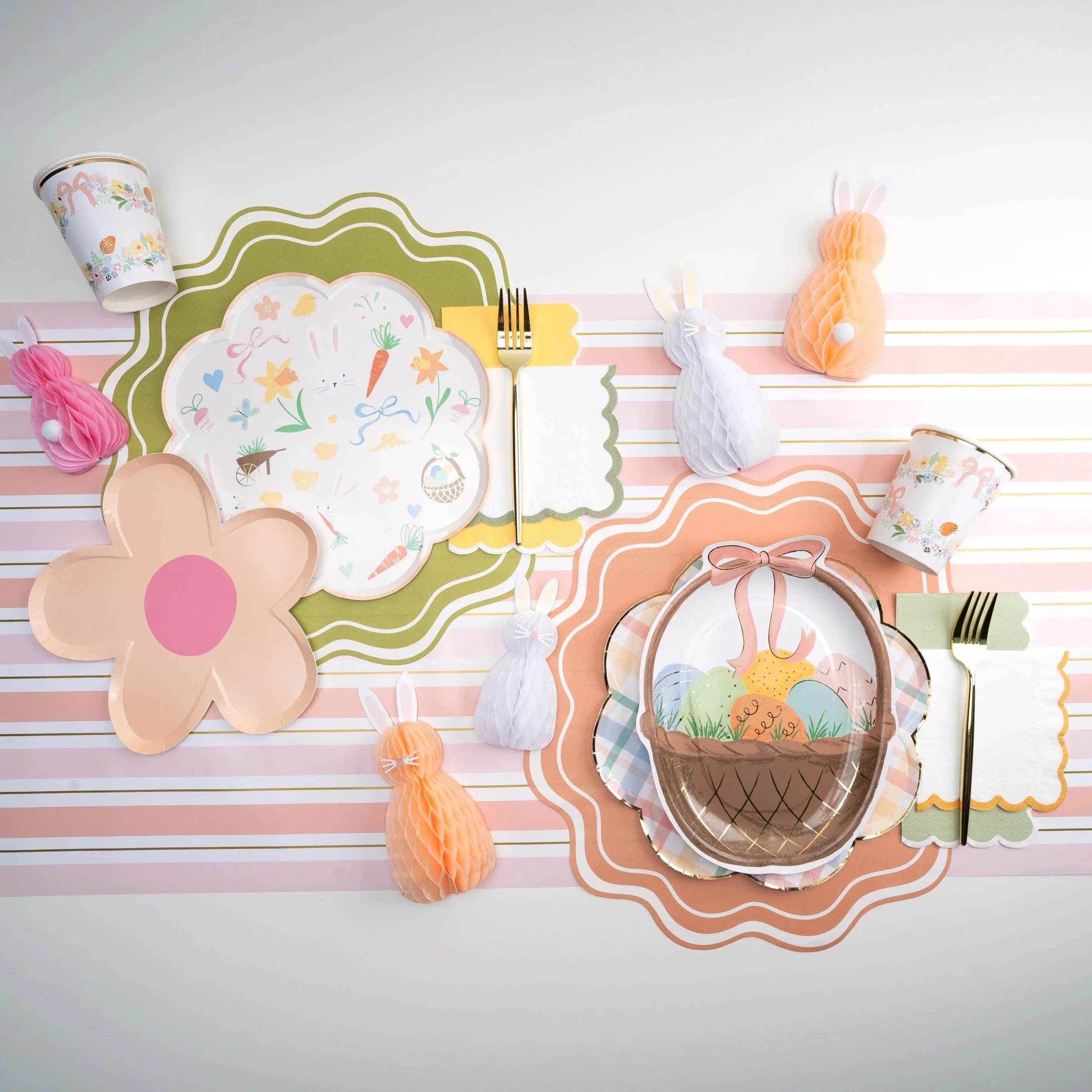 Gatherings by Curated Paperie – wholesale Disposable napkin – Nature Scallop Beverage Napkins5