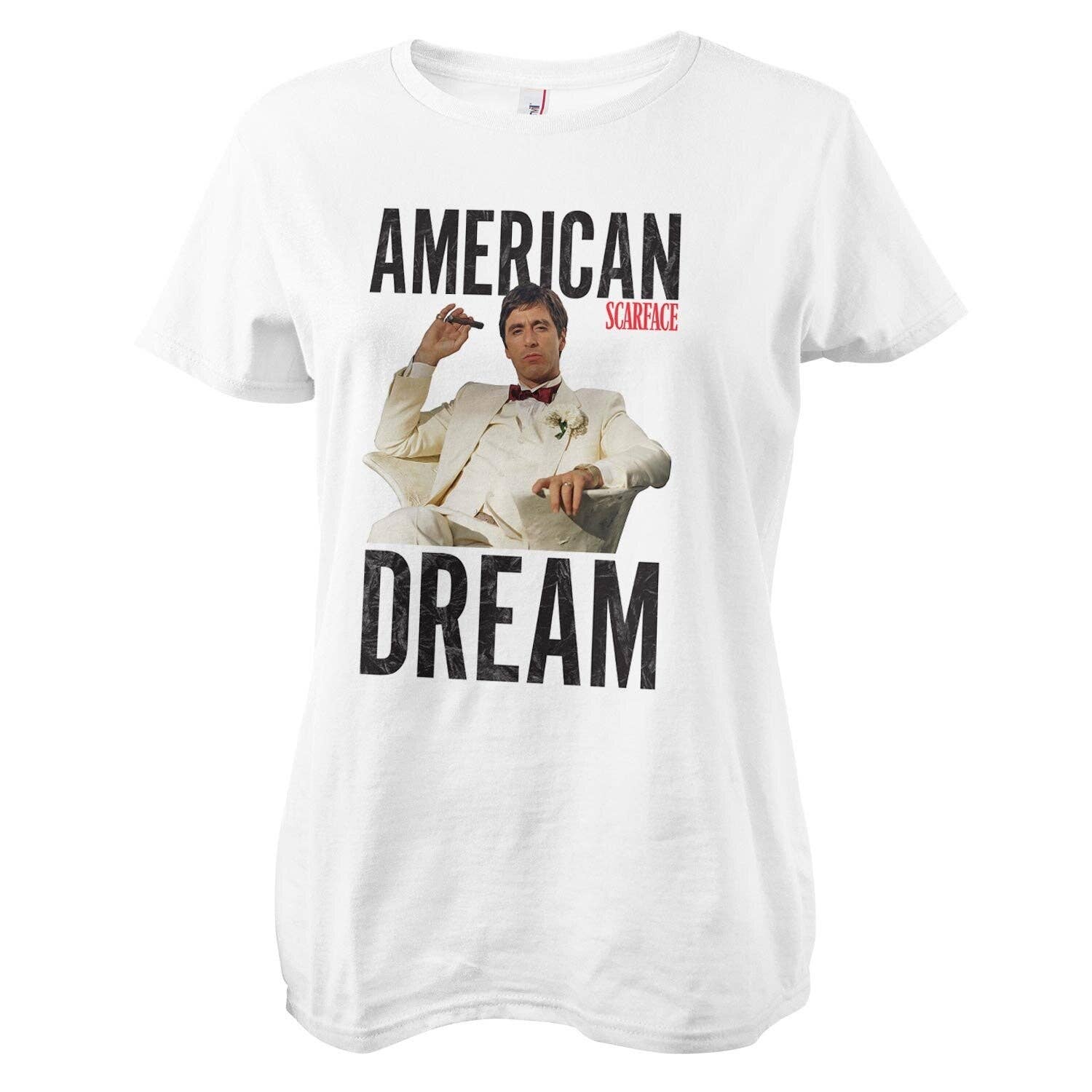 White Scarface - American Dream Girly Tee för wholesale på Faire0