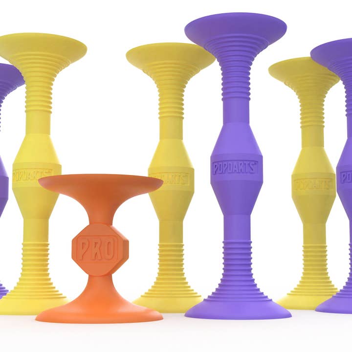POPDARTS - Wholesale Sporting Game - Kids & Baby - Popdarts Pro Pack (Purple & Yellow)