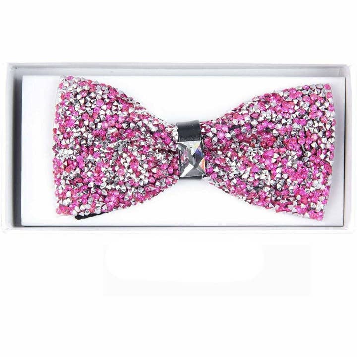 Dubal Brothers - Wholesale Bow Tie - Men's - Vittorio Farina Rhinestone Bow Tie by Classy Cufflinks7