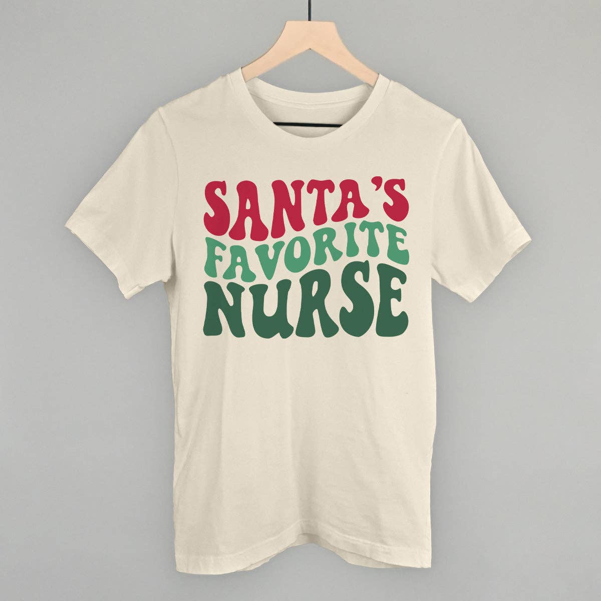 Ivy + Cloth - Wholesale Graphic Sweatshirt - Women's - Santa's Favorite Nurse1