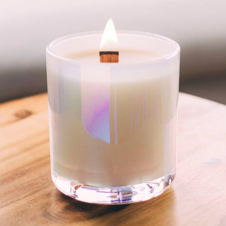 Perle de luxe - 11oz. Bougie de soja végétalien pour la vente par Vegan Candle Co.