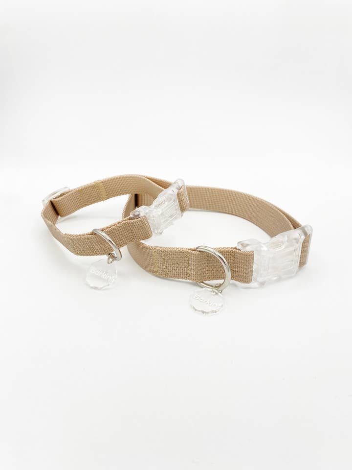 Latte Buckle Collar - Walk Essentials NEW for wholesale by Barkin'