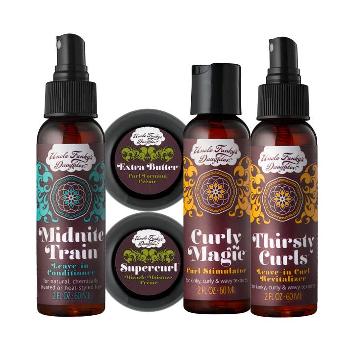 Ultimate Curly Girl Kit for wholesale by Uncle Funky’s Daughter