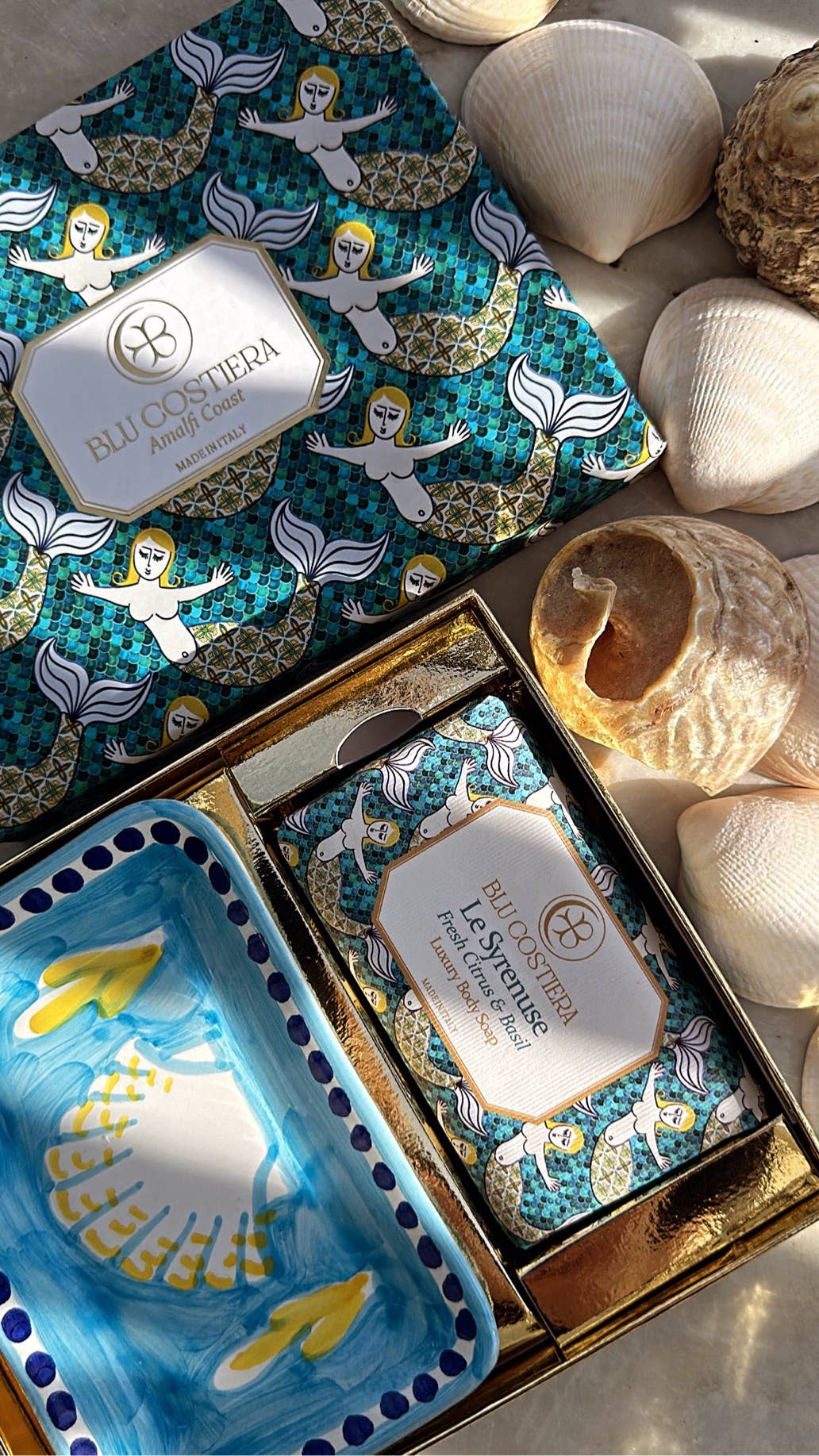 Blu Costiera - Wholesale Bar Soap - Le Syrenuse Box1