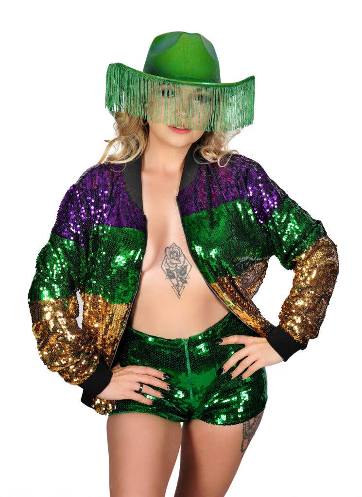 Western Fashion - Wholesale Shorts - Women's - 2270 - Sequins Shorts with Zipper38