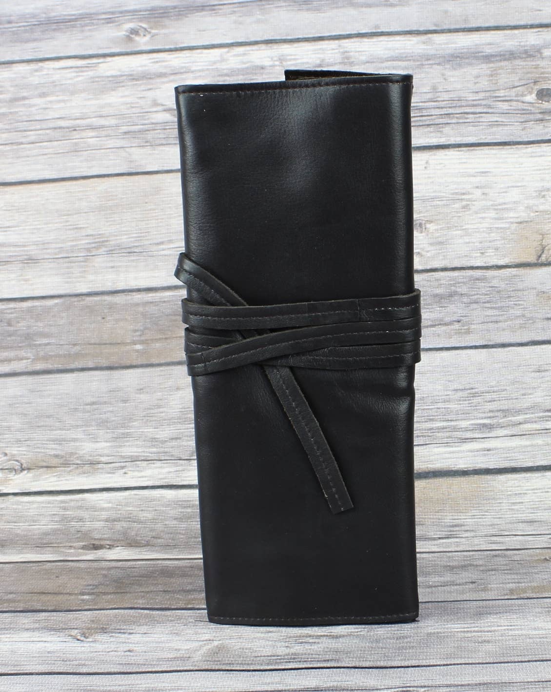 Leather Impressions Inc - Wholesale Cord Holder - Leather Roll up Cord Keeper Wrap Around Tech Case25