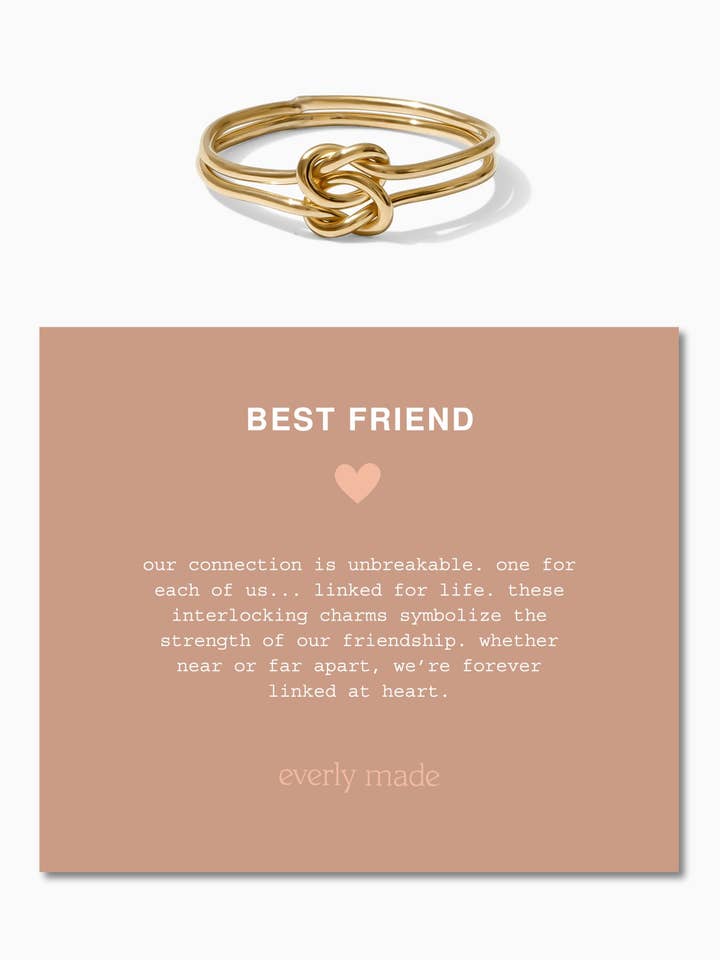 Linked Ring • Best Friend for wholesale by Everly Made
