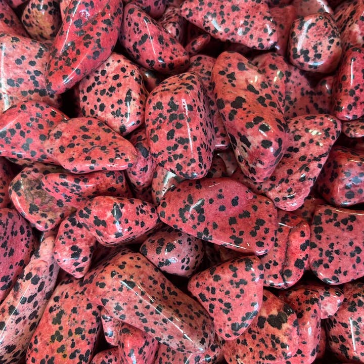 Dalmatian Dyed Red for wholesale by Craftstones