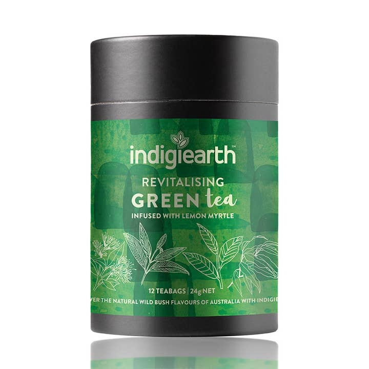 Revitalising Green Tea x12 Teabags 24g | Loose Tea 50g for wholesale by Indigiearth