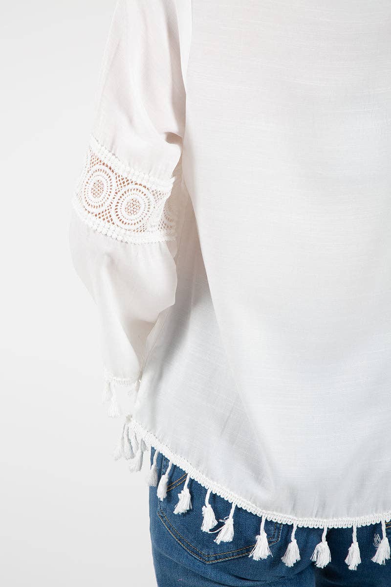 BLANK Trimming blouse for wholesale on Faire5