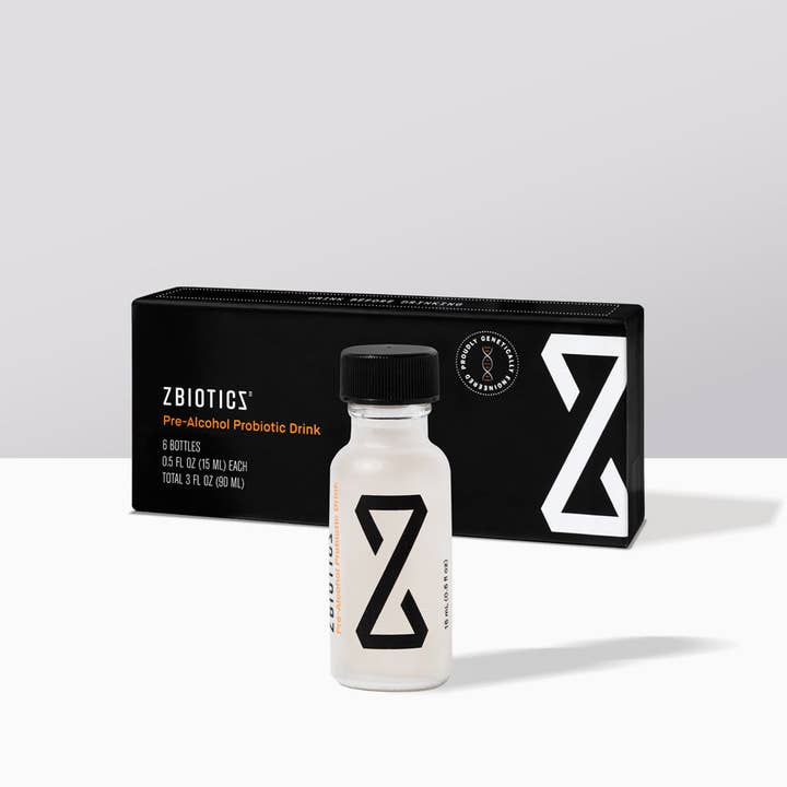ZBiotics - Wholesale Oral Supplement/Vitamin - Pre-Alcohol Probiotic Drink – 6-pack