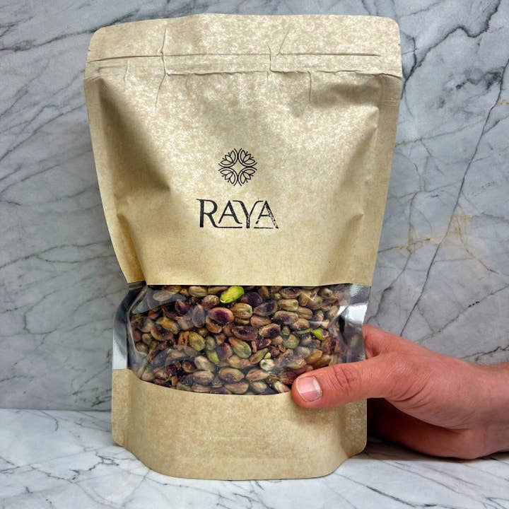 RAYA - Wholesale Nuts - Organic Shelled Pistachios Bag2