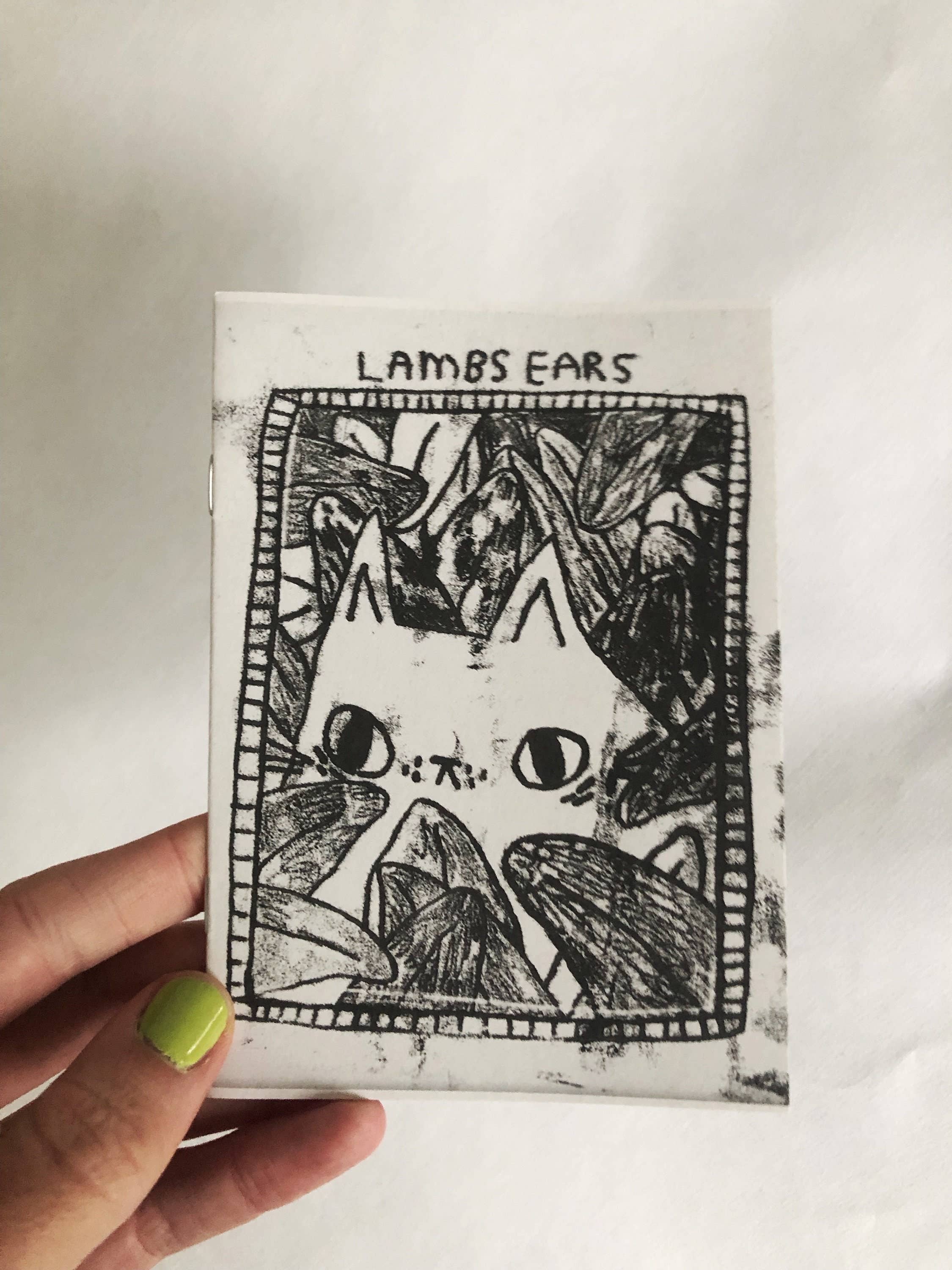 I LIKE CATS – Großhandel Comicroman – Mini-Zine 'Lämmelohren' aus Monodrucken2