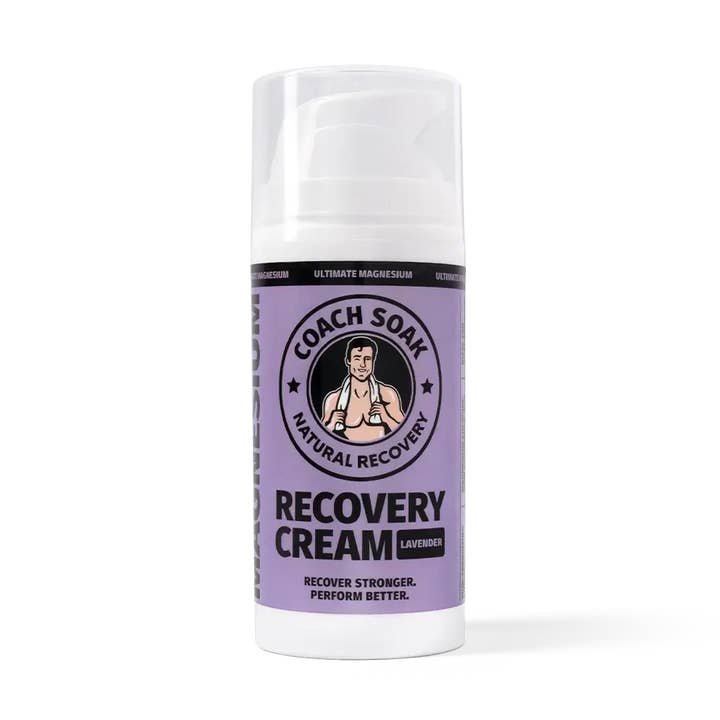Magnesium Recovery Cream - Lavender for wholesale by Coach Soak