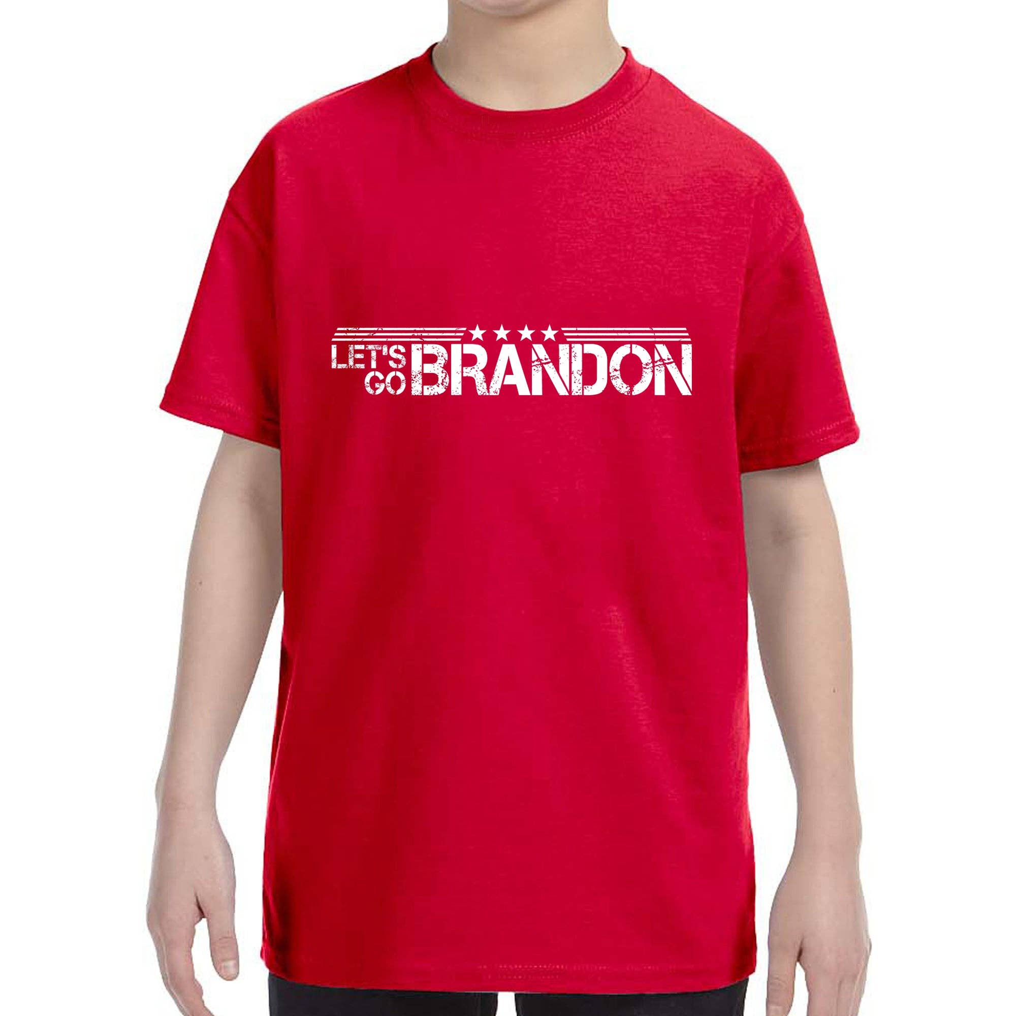 Ferocitees - Vente T-shirt sérigraphié – enfant - T-shirt Let's Go Brandon pour enfant7