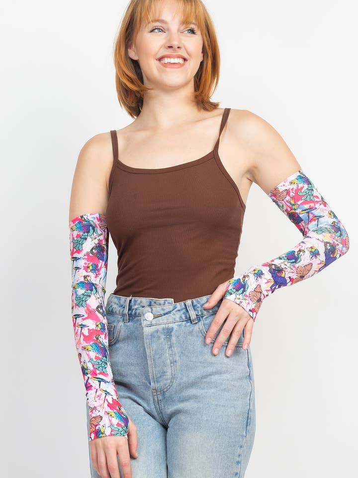 Manchettes à imprimé bohème pour la vente par Lakhays Collection Inc.