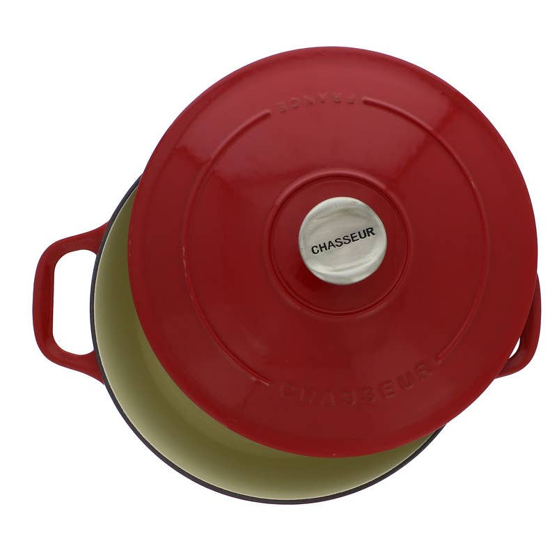 French Home - Wholesale Cooking Pot - Chasseur Enameled Cast Iron Round Dutch Oven 6.25qt1