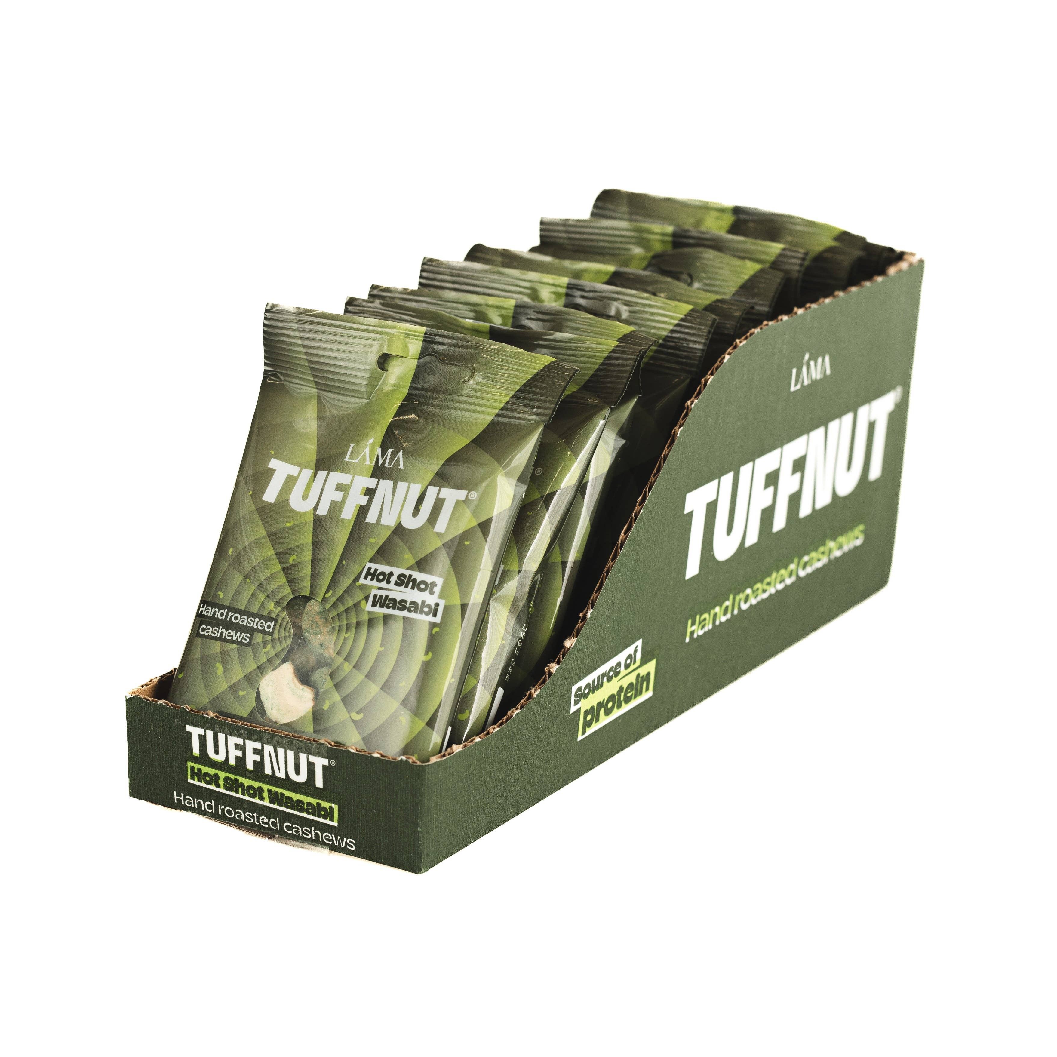 Lama Trading Company LTD - Venta al por mayor Frutos secos - Anacardos TuffNut Hot Shot Wasabi Tostados a Mano4