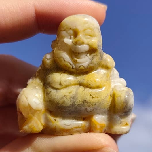 Buddha Arrived Crazy Lace at (30 mm) for wholesale by Con Le Stelle