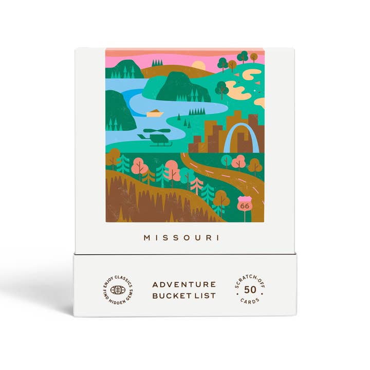 Missouri Adventure Bucket List for wholesale by Reach International Outfitters