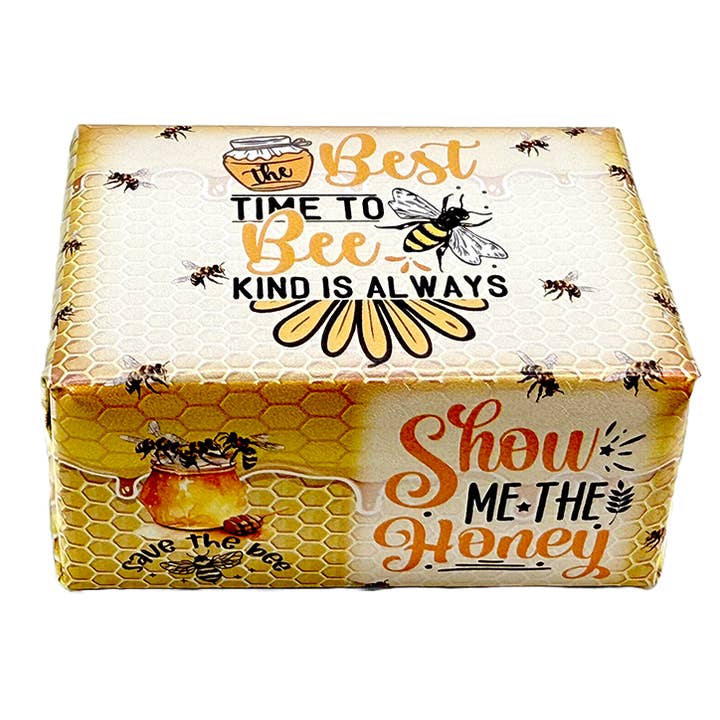 La Volve - Wholesale Bar Soap - BEE SOAP BAR F - THE BEST TIME TO BEE KIND IS ALWAYS1
