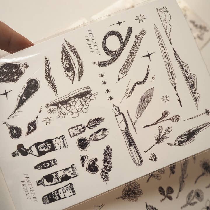Little Forest Shop - Wholesale Temporary tattoo - Waterproof Temporary tattoos Designed by Freda. E1