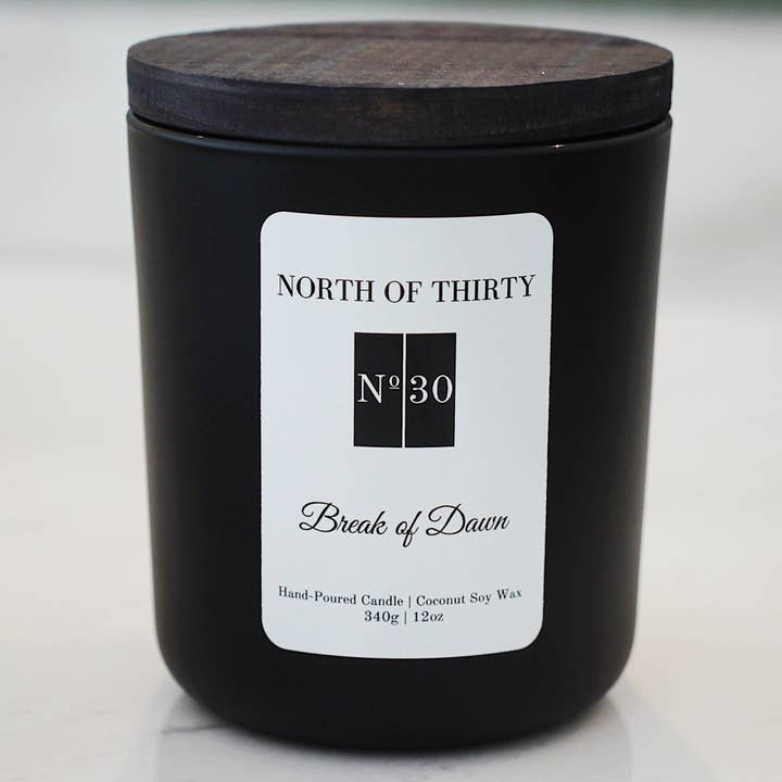 Home Candle: Break of Dawn for wholesale by NORTH OF THIRTY